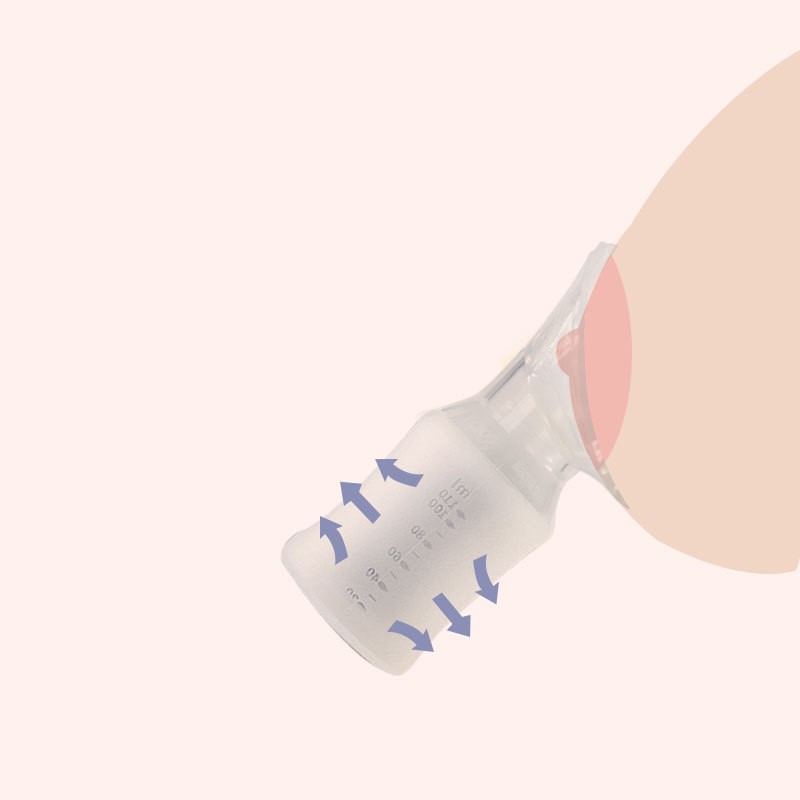 Large-Capacity Manual Breast Milk Milker