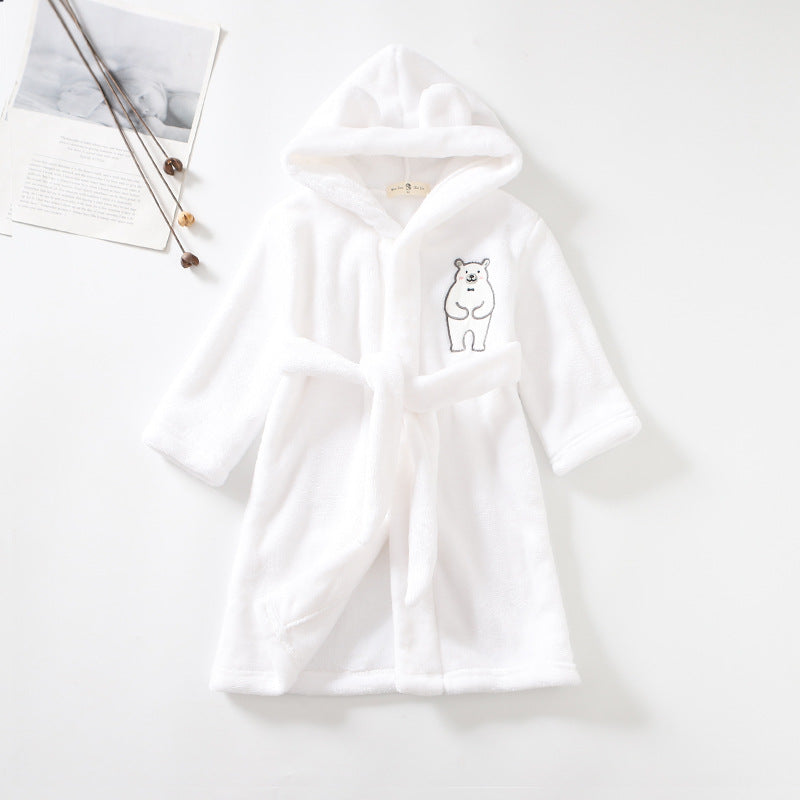 Flannel Bathrobe Boys&