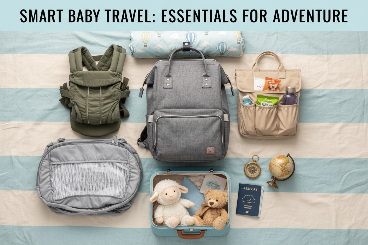 10 Must-Have Baby Travel Accessories: Modern Solutions for Stress-Free Family Adventures