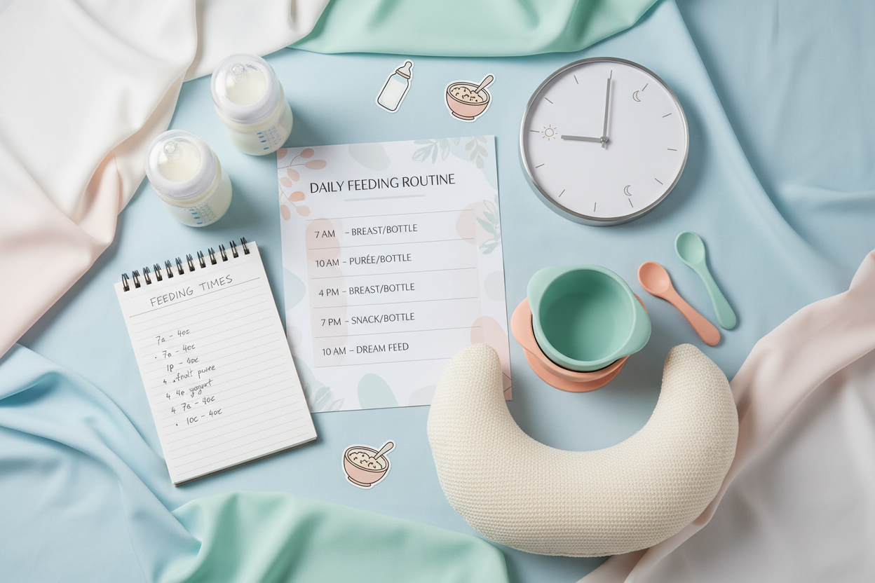 Complete Baby Feeding Schedule Chart Guide: Age-by-Age Feeding Plans for Healthy Growth