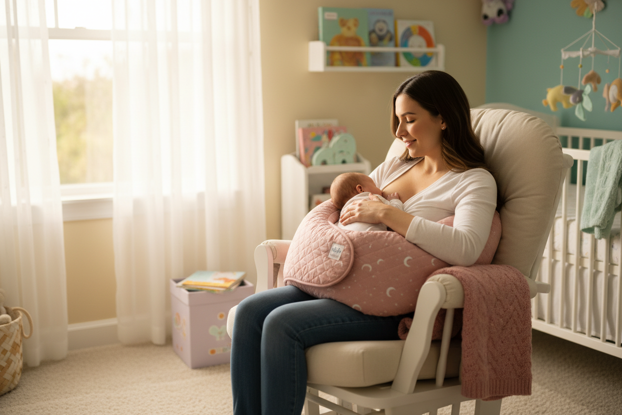 Ergonomic Nursing Pillow Benefits for New Moms: A Complete Guide