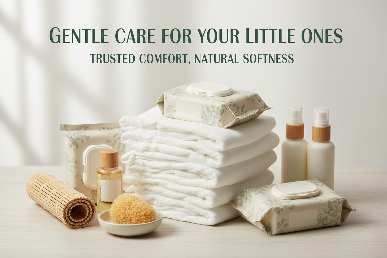 Diapers &amp; Napkins Banner