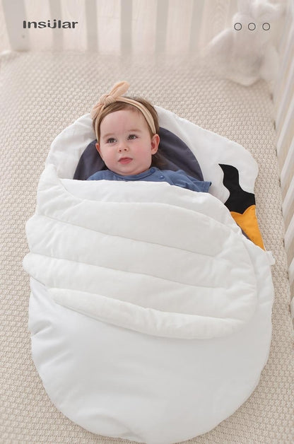 Autumn And Winter All Cotton Cartoon Baby Warm Sleeping Bag
