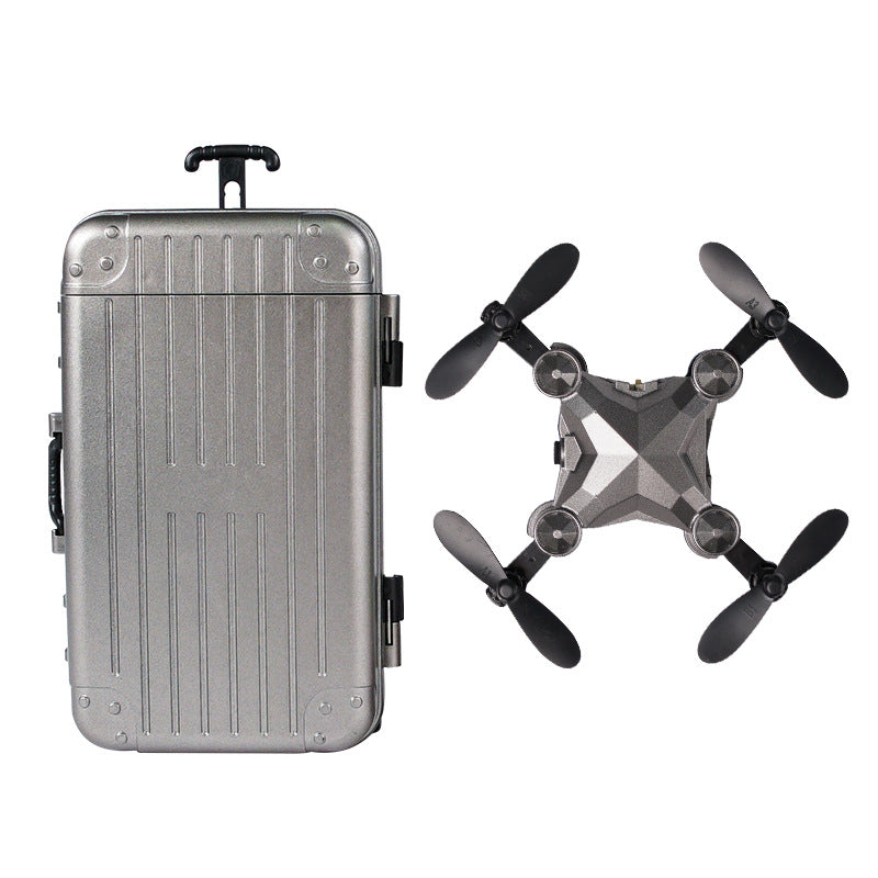 New Luggage Box Storage Box Folding Mini UAV Aerial Photography Remote Control Four Axis Children&