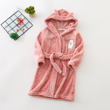 Flannel Bathrobe Boys&