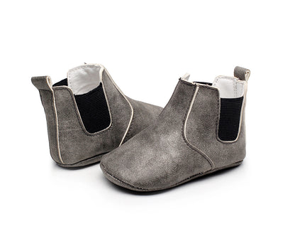 Baby Shoes Baby Xie Shoes Toddler Shoes Elastic PU Soft Shoes Children&