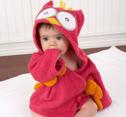 Cartoon Cute Animal Modeling Baby Bath Towels Baby Bathrobes Cotton Children&