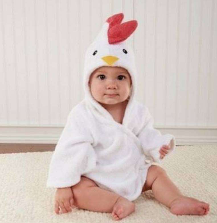 Cartoon Cute Animal Modeling Baby Bath Towels Baby Bathrobes Cotton Children&