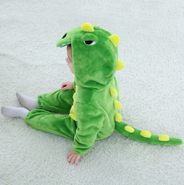 Dinosaur Cartoon Baby Outing Clothes Children&