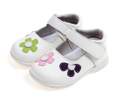 Leather Shoes Korean Princess Shoes Single Shoes Cowhide Children&
