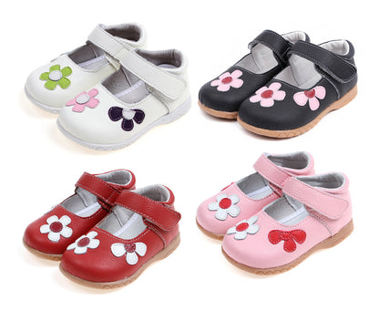 Leather Shoes Korean Princess Shoes Single Shoes Cowhide Children&