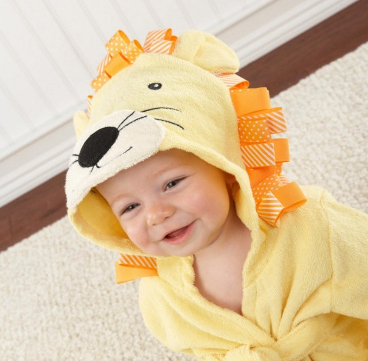 Cartoon Cute Animal Modeling Baby Bath Towels Baby Bathrobes Cotton Children&