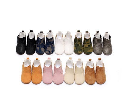 Baby Shoes Baby Xie Shoes Toddler Shoes Elastic PU Soft Shoes Children&