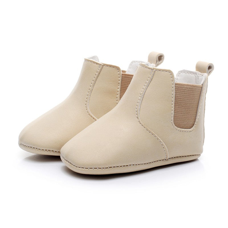 Baby Shoes Baby Xie Shoes Toddler Shoes Elastic PU Soft Shoes Children&