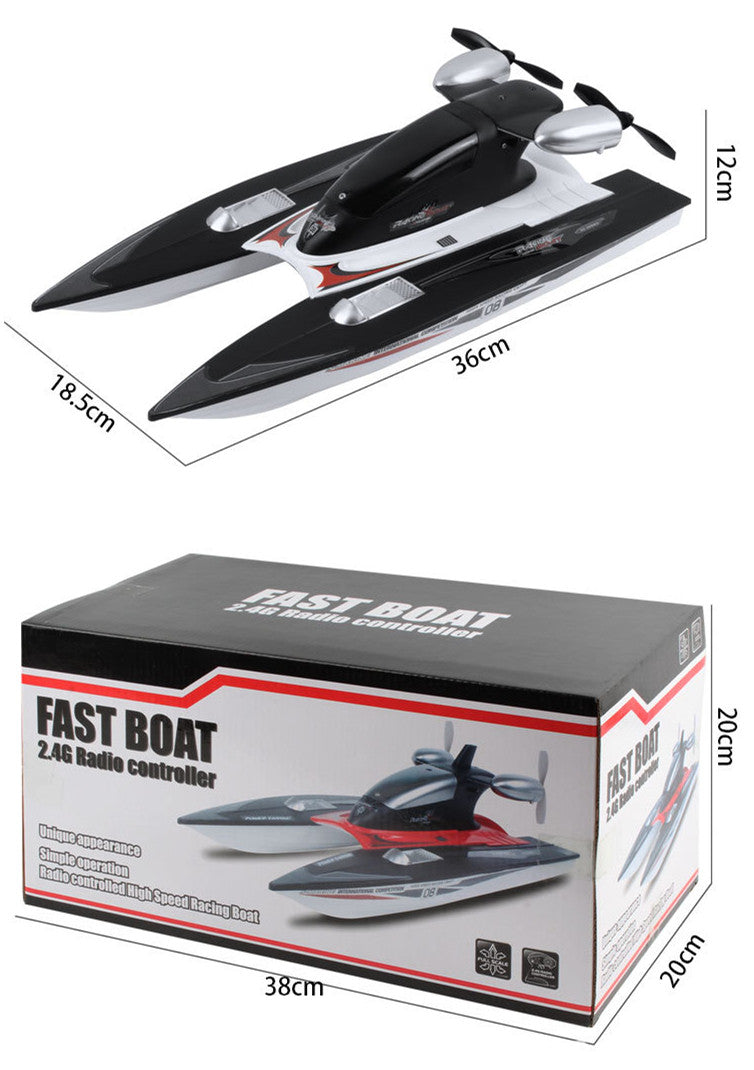 Remote Control High Speed 2.4G Electric Toy Boat Speed Boat Children&