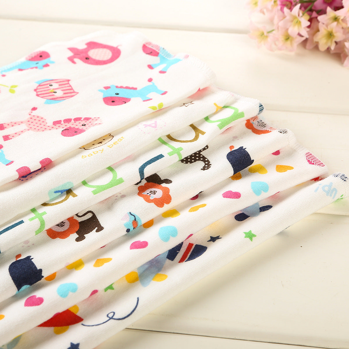 Baby Saliva Towel Printed Children&