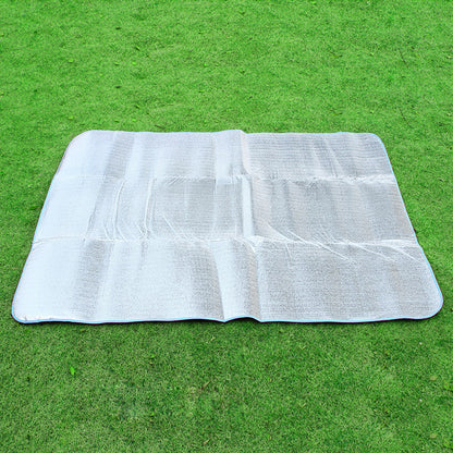 1.5 X 2m Single-sided Aluminum Foil Outdoor Moisture-proof Mat