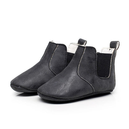 Baby Shoes Baby Xie Shoes Toddler Shoes Elastic PU Soft Shoes Children&