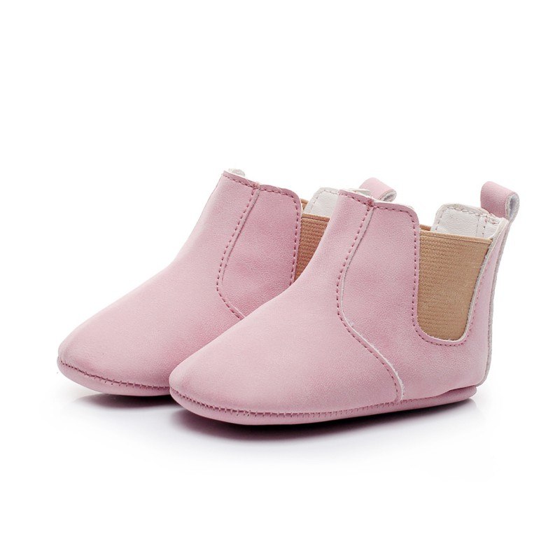 Baby Shoes Baby Xie Shoes Toddler Shoes Elastic PU Soft Shoes Children&