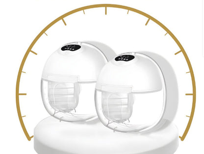 Electric Large Suction Invisible Integrated Hands-free Portable Mute Breast Suction Cup