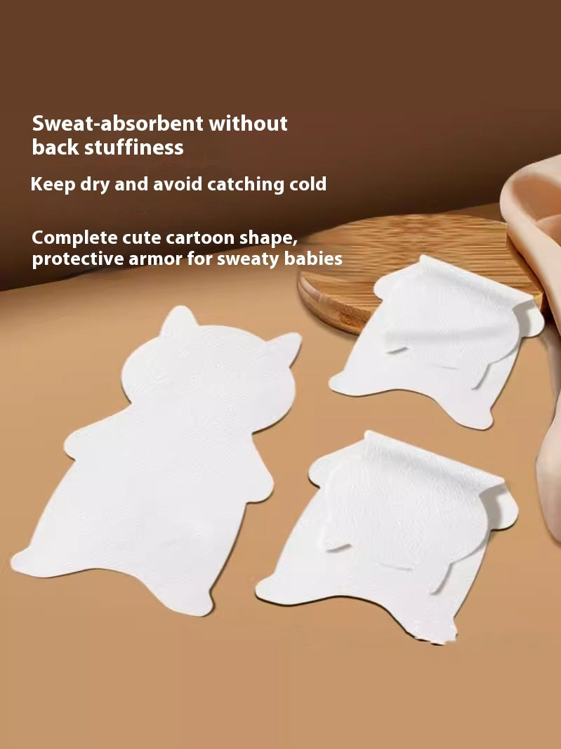 Disposable Sweat Towel For Children Sweat-isolation Scarf Handkerchief