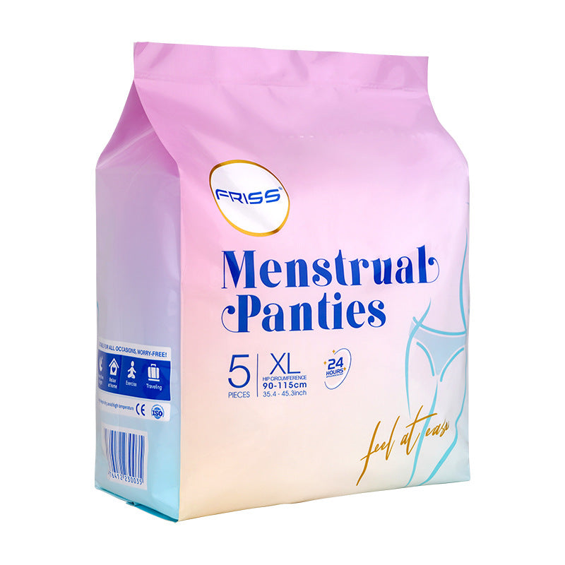 Lady Sanitary Pants Processing Different Colors And Sizes