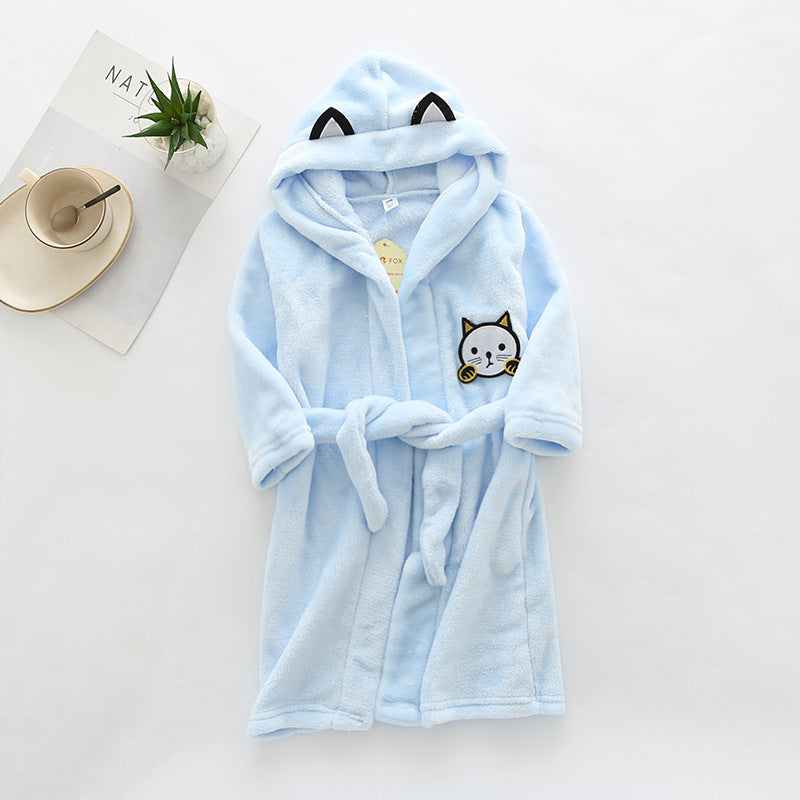 Flannel Bathrobe Boys&