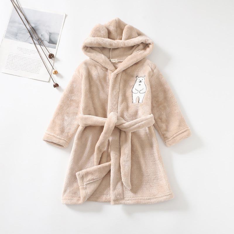 Flannel Bathrobe Boys&
