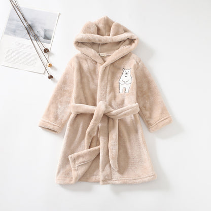 Flannel Bathrobe Boys&
