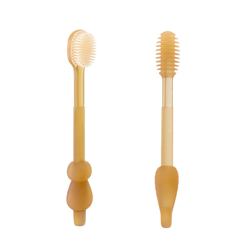 Baby Silicone Milk Toothbrush Tongue Coating Oral Cleaning