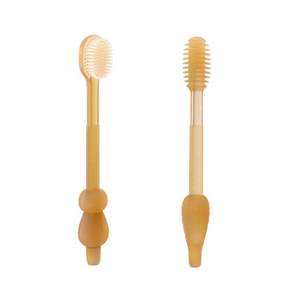 Baby Silicone Milk Toothbrush Tongue Coating Oral Cleaning