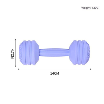 Teether Teether Stick Dumbbell Silicone Teether Baby Food Feeder Teether