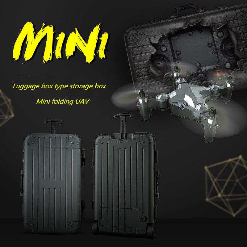 New Luggage Box Storage Box Folding Mini UAV Aerial Photography Remote Control Four Axis Children&