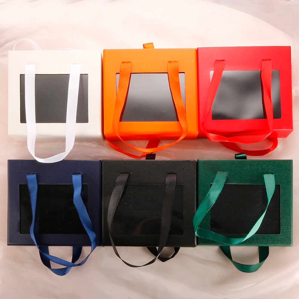 Fashion Jewelry Packaging Box Bag Flannel Bag for Ring Bangle Bracelet Necklace Earrings Set Exquisite Packaging Gift