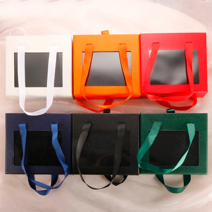 Fashion Jewelry Packaging Box Bag Flannel Bag for Ring Bangle Bracelet Necklace Earrings Set Exquisite Packaging Gift