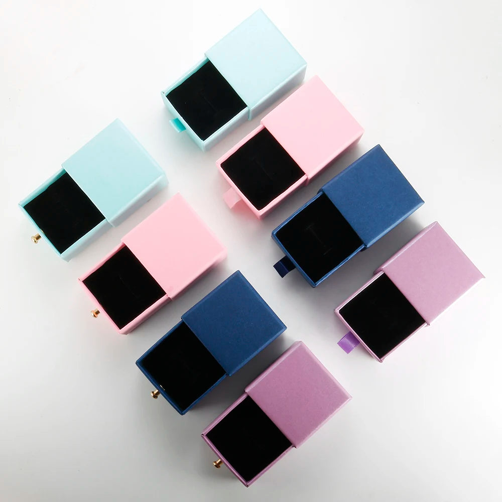 Fashion Jewelry Packaging Box Bag Flannel Bag for Ring Bangle Bracelet Necklace Earrings Set Exquisite Packaging Gift