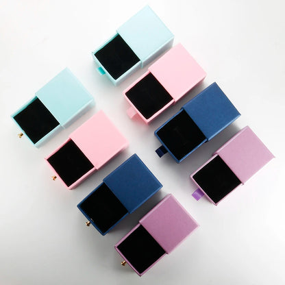 Fashion Jewelry Packaging Box Bag Flannel Bag for Ring Bangle Bracelet Necklace Earrings Set Exquisite Packaging Gift