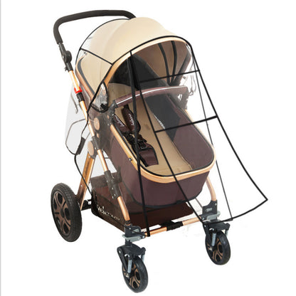 Baby Carriage EVA Transparent Windshield