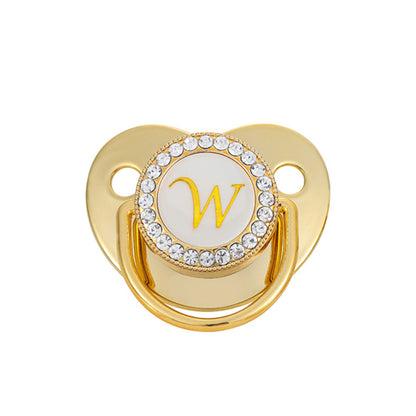 Baby Gold 26 Letter Soothing Pacifier
