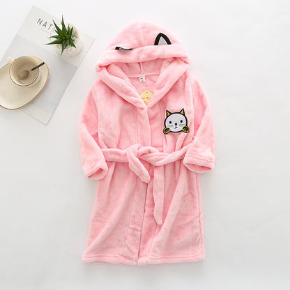 Flannel Bathrobe Boys&
