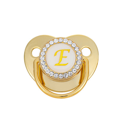 Baby Gold 26 Letter Soothing Pacifier