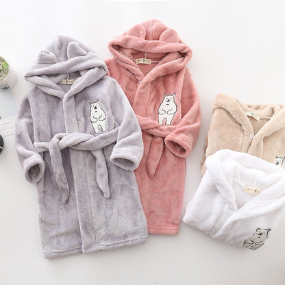 Flannel Bathrobe Boys&