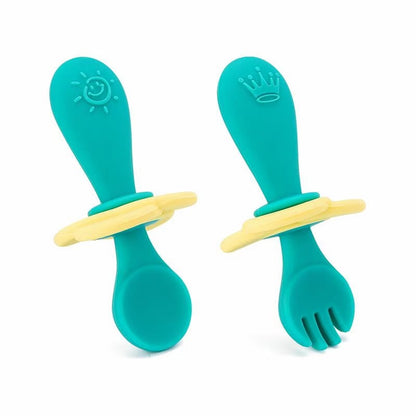 Short Handle Spoon Fork Children&