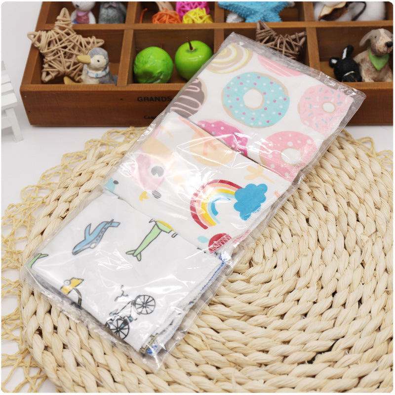 Baby Saliva Towel Printed Children&
