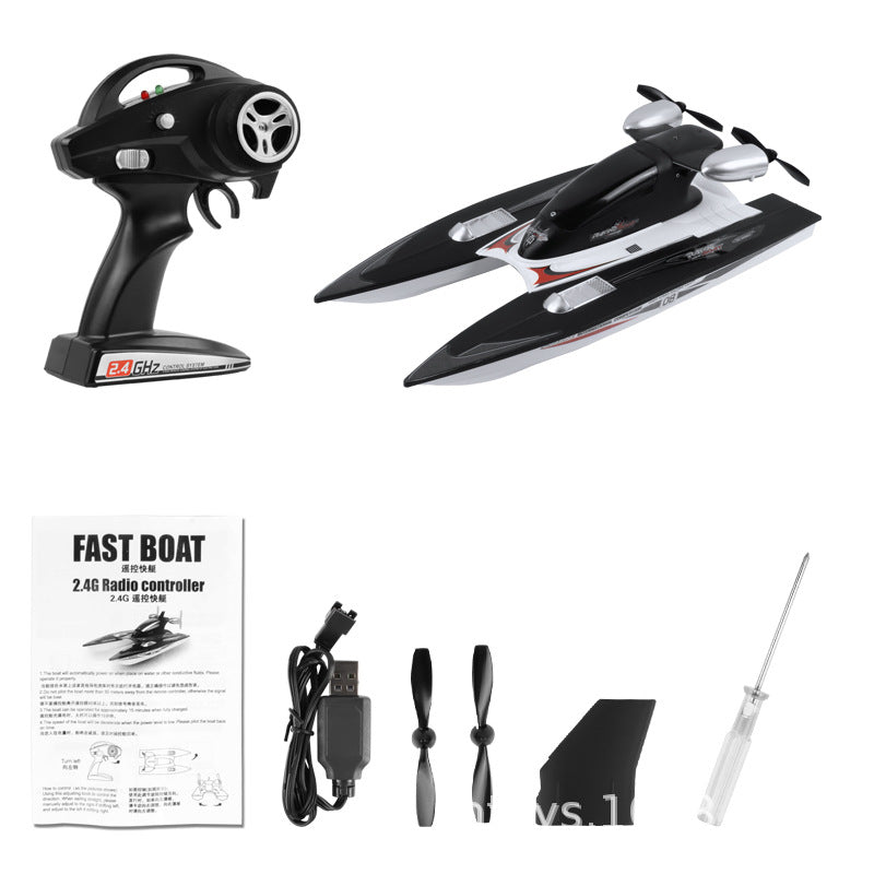 Remote Control High Speed 2.4G Electric Toy Boat Speed Boat Children&