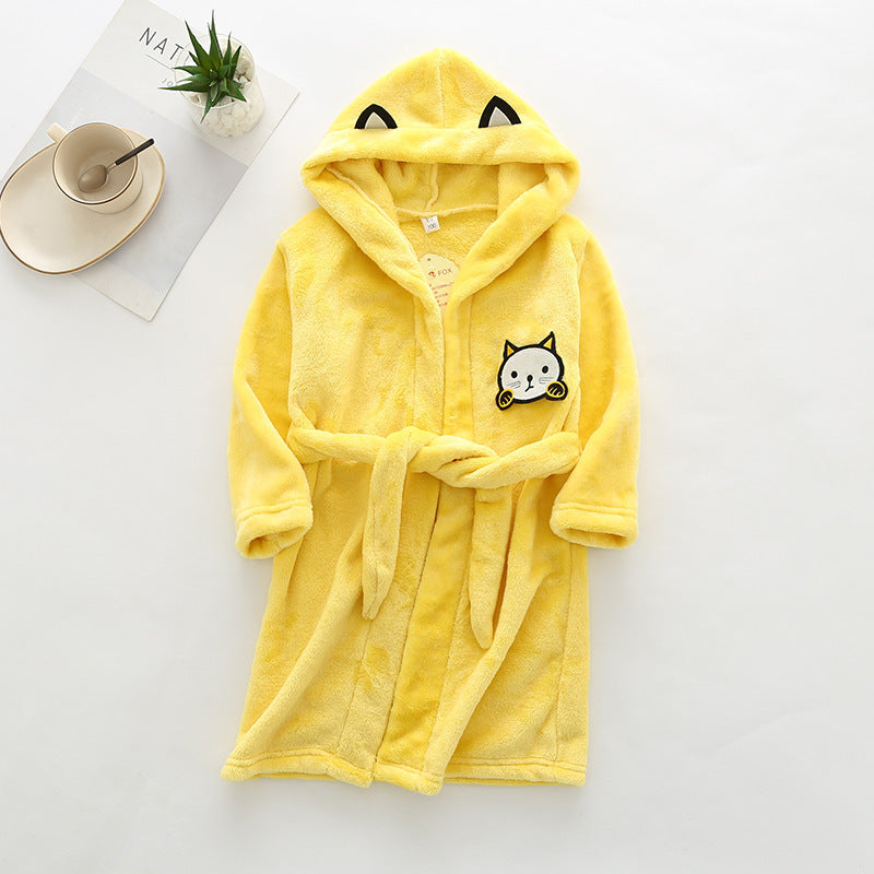 Flannel Bathrobe Boys&