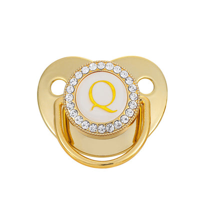Baby Gold 26 Letter Soothing Pacifier