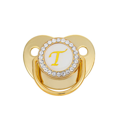Baby Gold 26 Letter Soothing Pacifier
