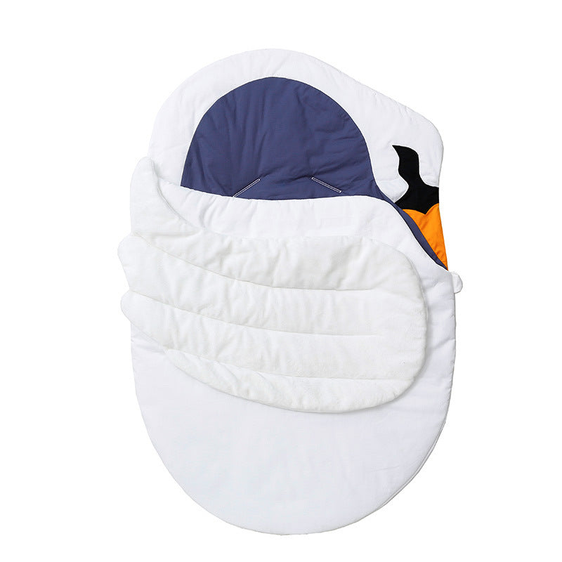 Autumn And Winter All Cotton Cartoon Baby Warm Sleeping Bag