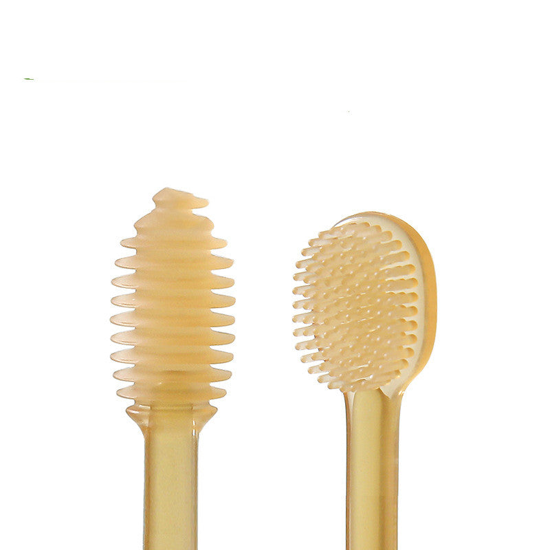 Baby Silicone Milk Toothbrush Tongue Coating Oral Cleaning